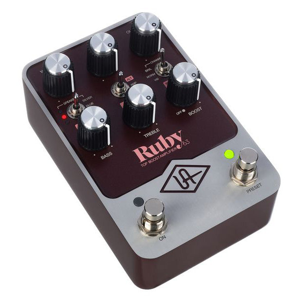 UNIVERSAL AUDIO UAFX Ruby '63 Amplificateur Top Boost