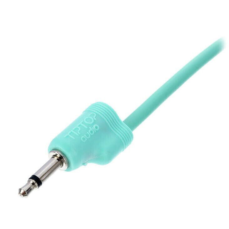TIPTOP Audio Cyan 40 cm Stapelkabel