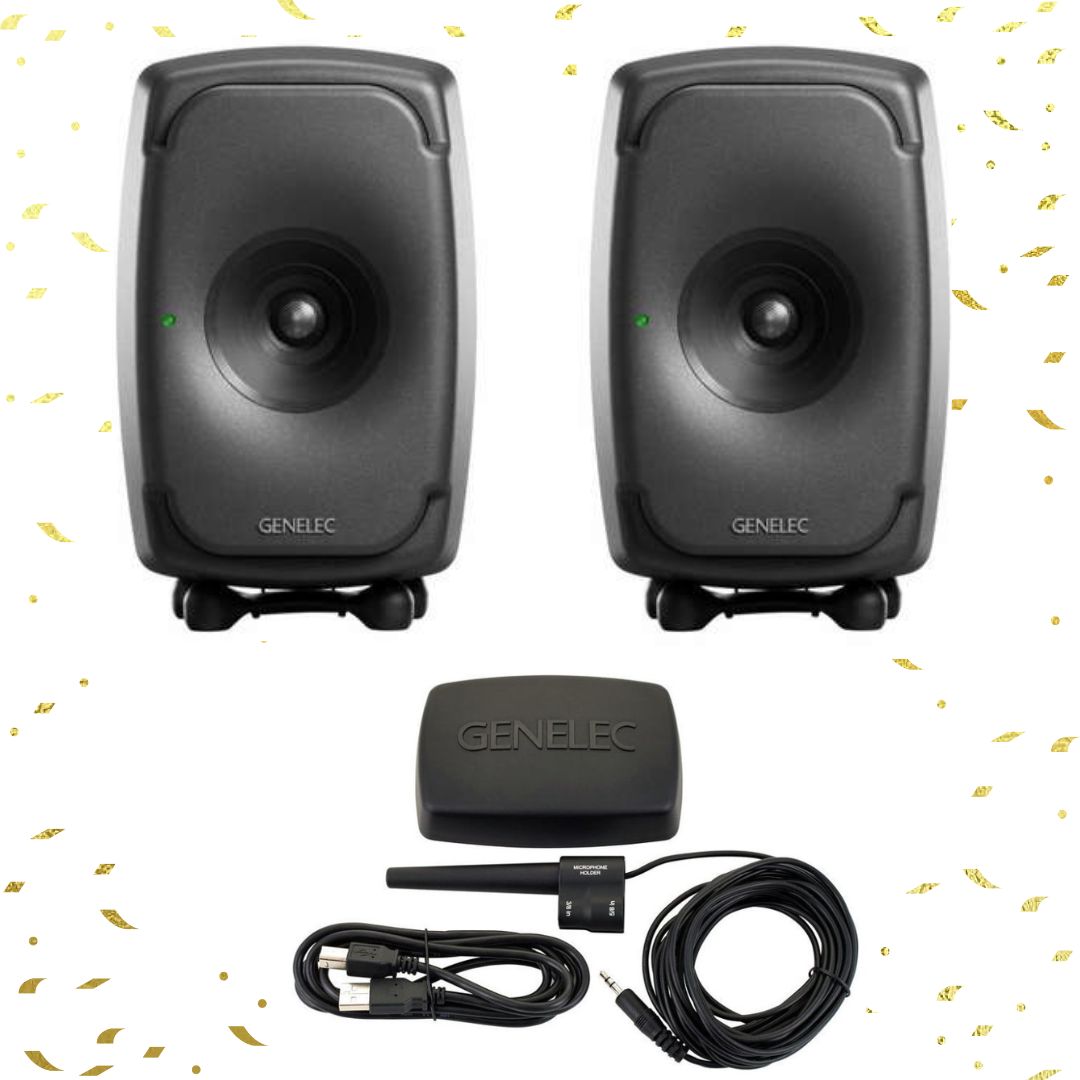 GENELEC 8331AP 2 pièces + KIT GENELEC GLM 8300-601-PACK