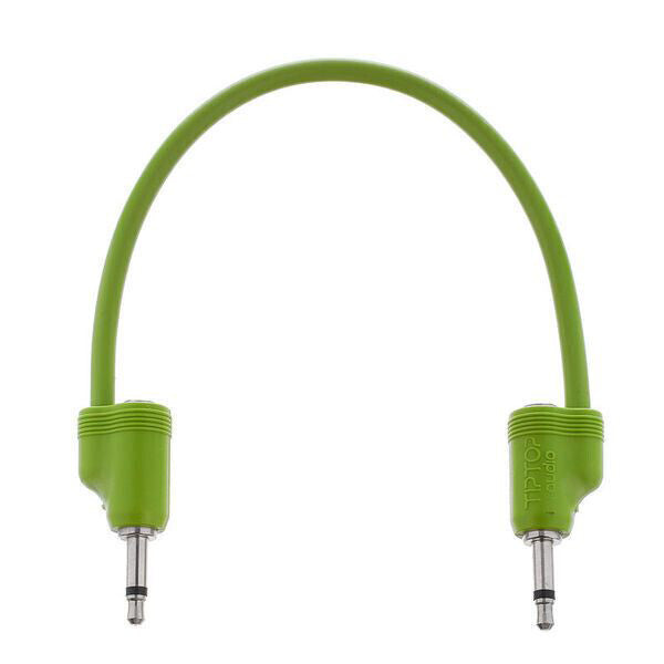 TIPTOP Audio Grüne 20-cm-Stapelkabel