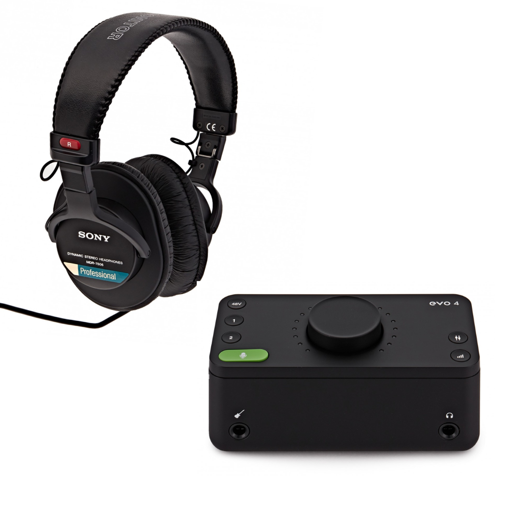 Audient EVO 4 + SONY MDR-7506
