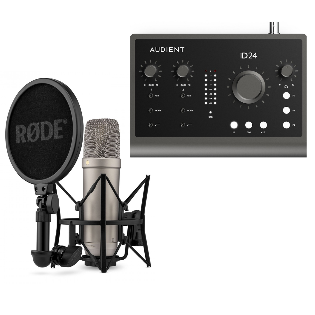 Audient iD24 + RODE NT1 5e génération