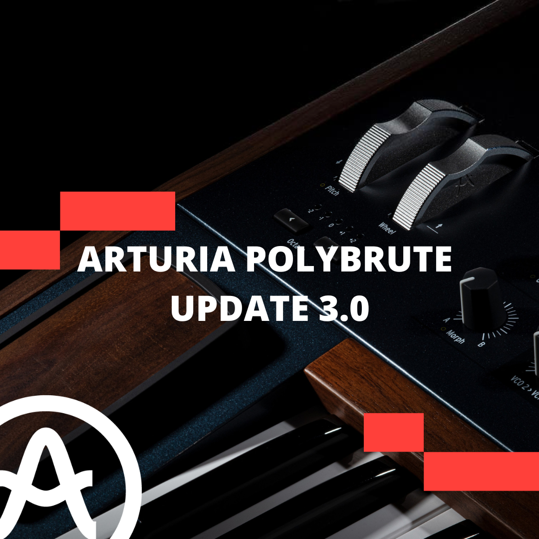 New firmware Arturia Polybrute 3.0