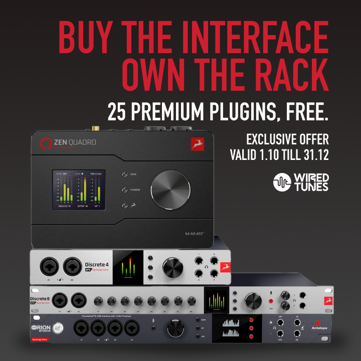 Get 25 Plugins + Bitwig Studio Free with Synergy Core Interfaces