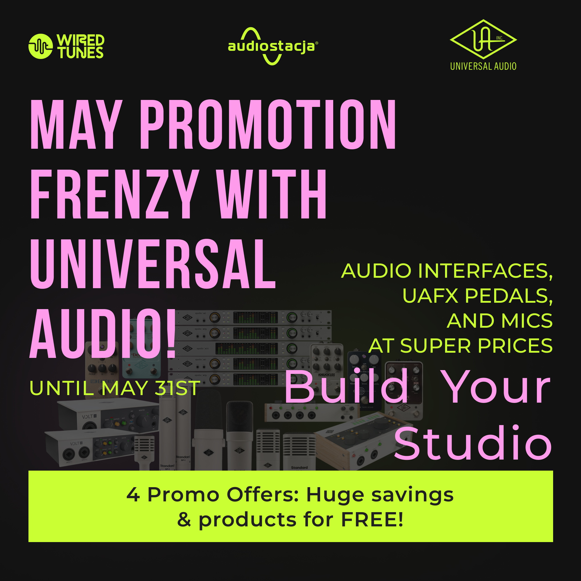 Universal Audio May Deals!