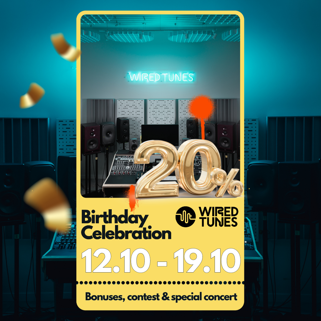 1-YEAR - Wired Tunes Anniversary