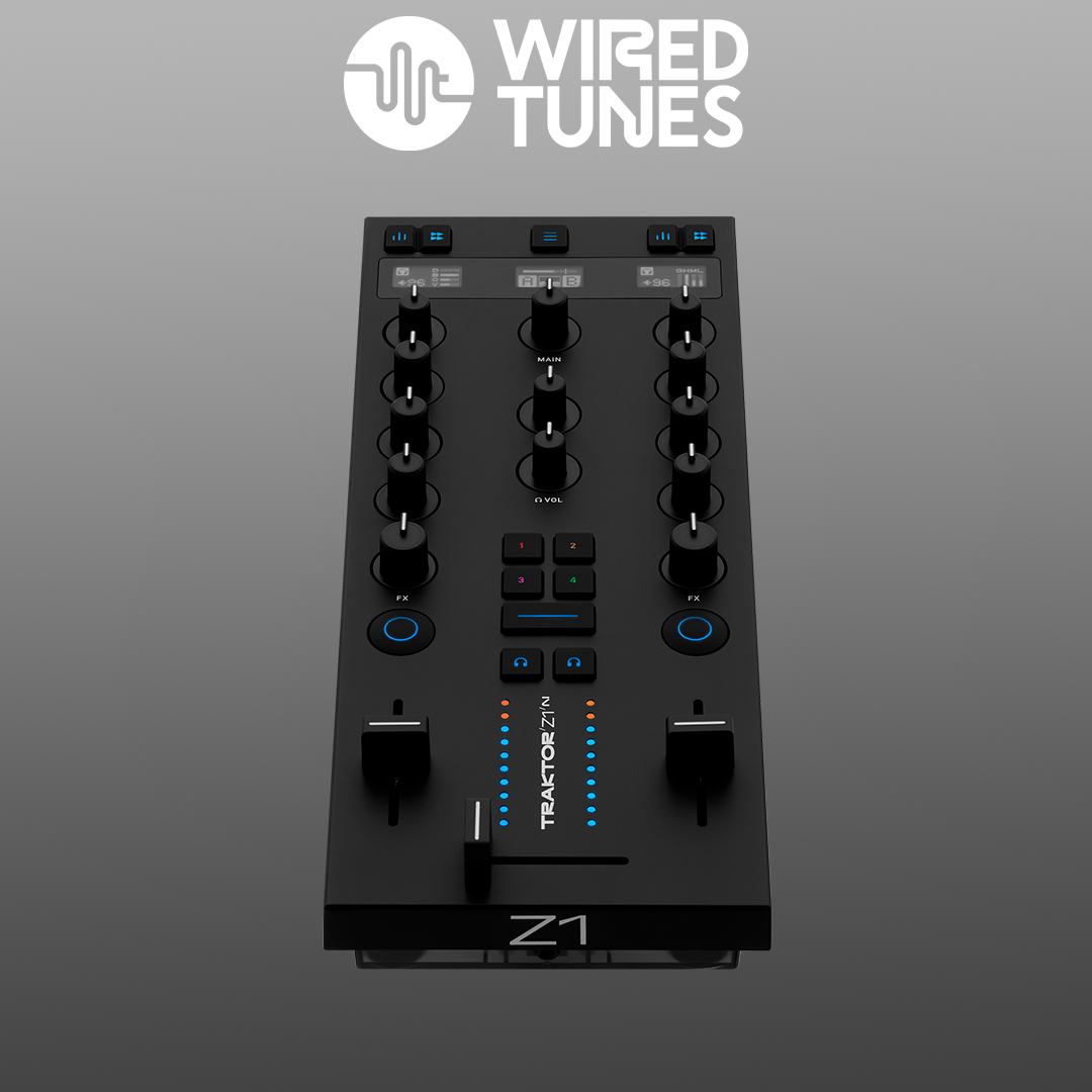 Traktor Z1 Mk2: Compact Mixer and Audio Interface for DJs Traktor Z1 Mk2: Compact Mixer and Audio Interface for DJs