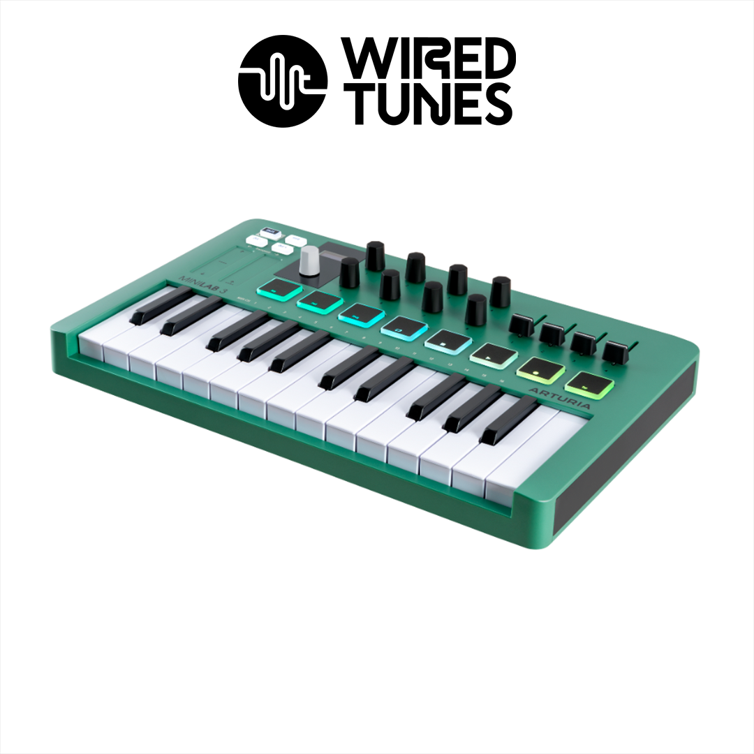 Arturia MiniLab 3 グリーン MIDIキーボード 箱付き 美品 Arturia MiniLab 3 Mint – a Modern MIDI Controller in a Refreshed Editi