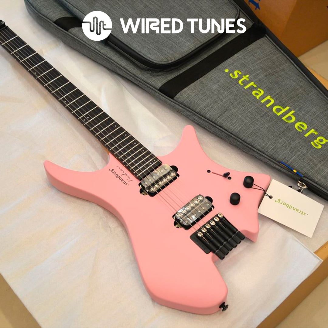 Strandberg Boden Essential 6 Coral Pink – A Modern Headless Guitar with Classic Feel