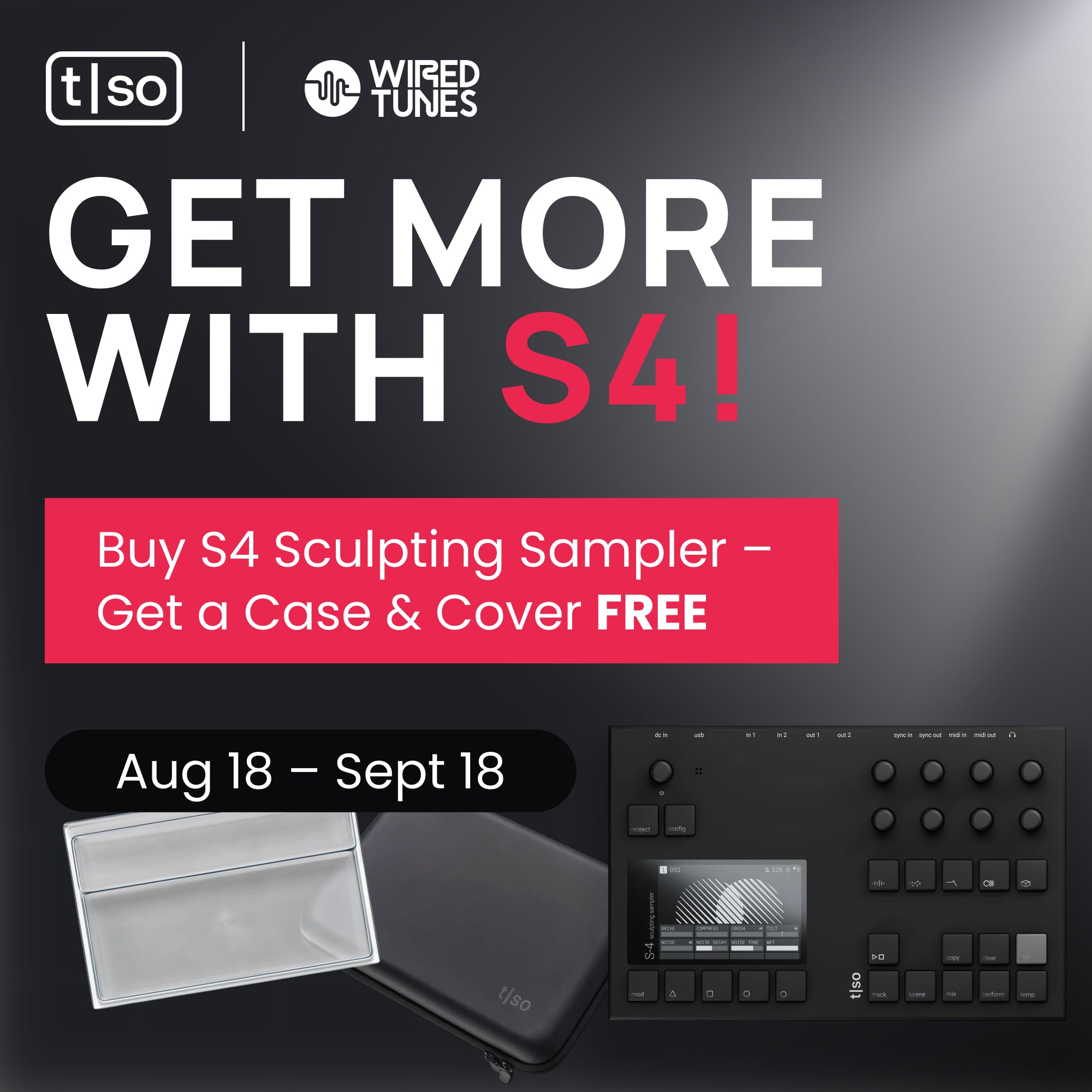 Torso S4 with case and cover included, until 18 September