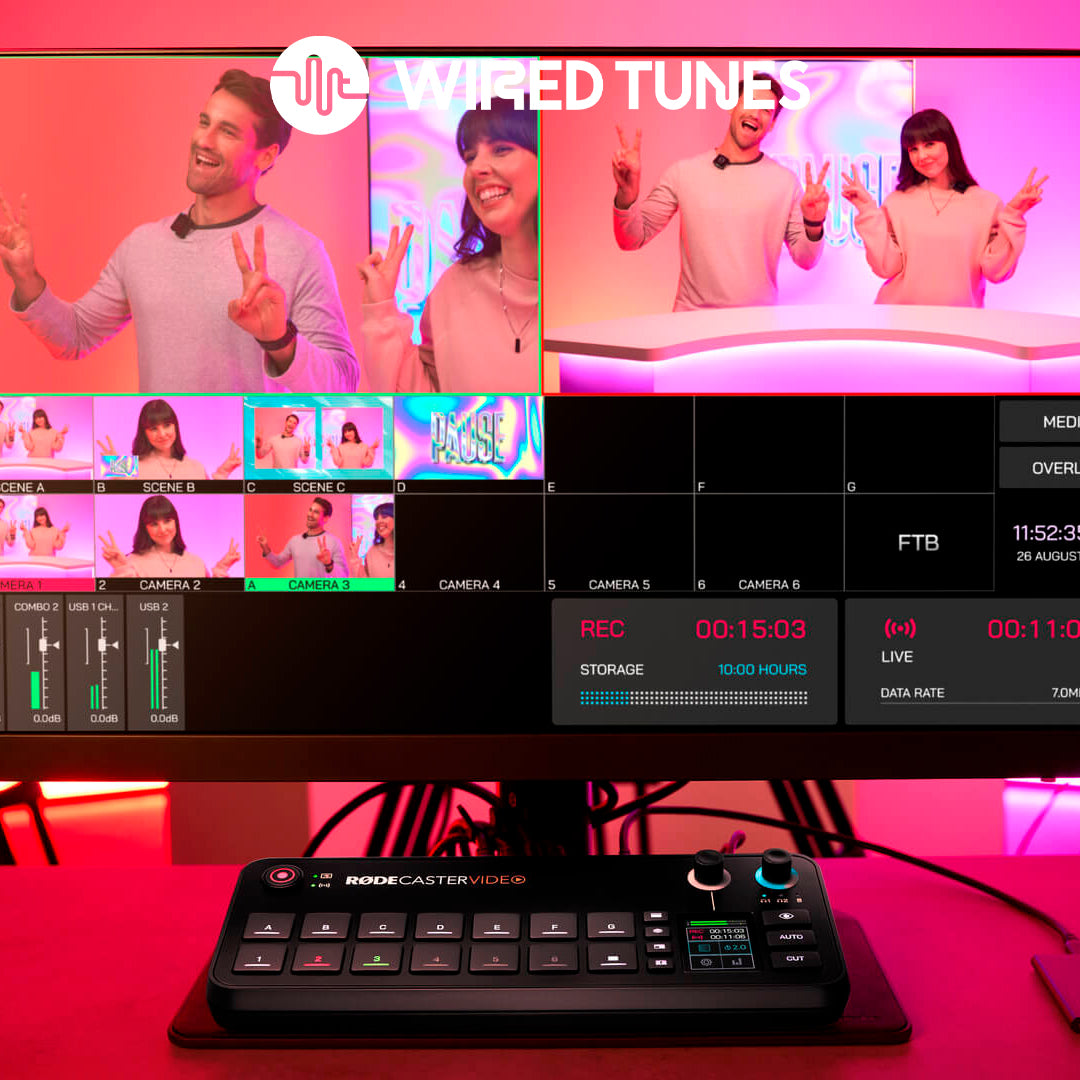 RØDECaster Video v1.2.02 – the biggest update with NDI, PTZ and new keying tools!