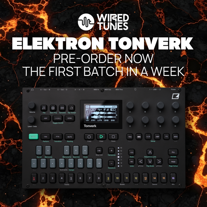 Elektron Tonverk – revolutionary polyphonic sampler & audio processor