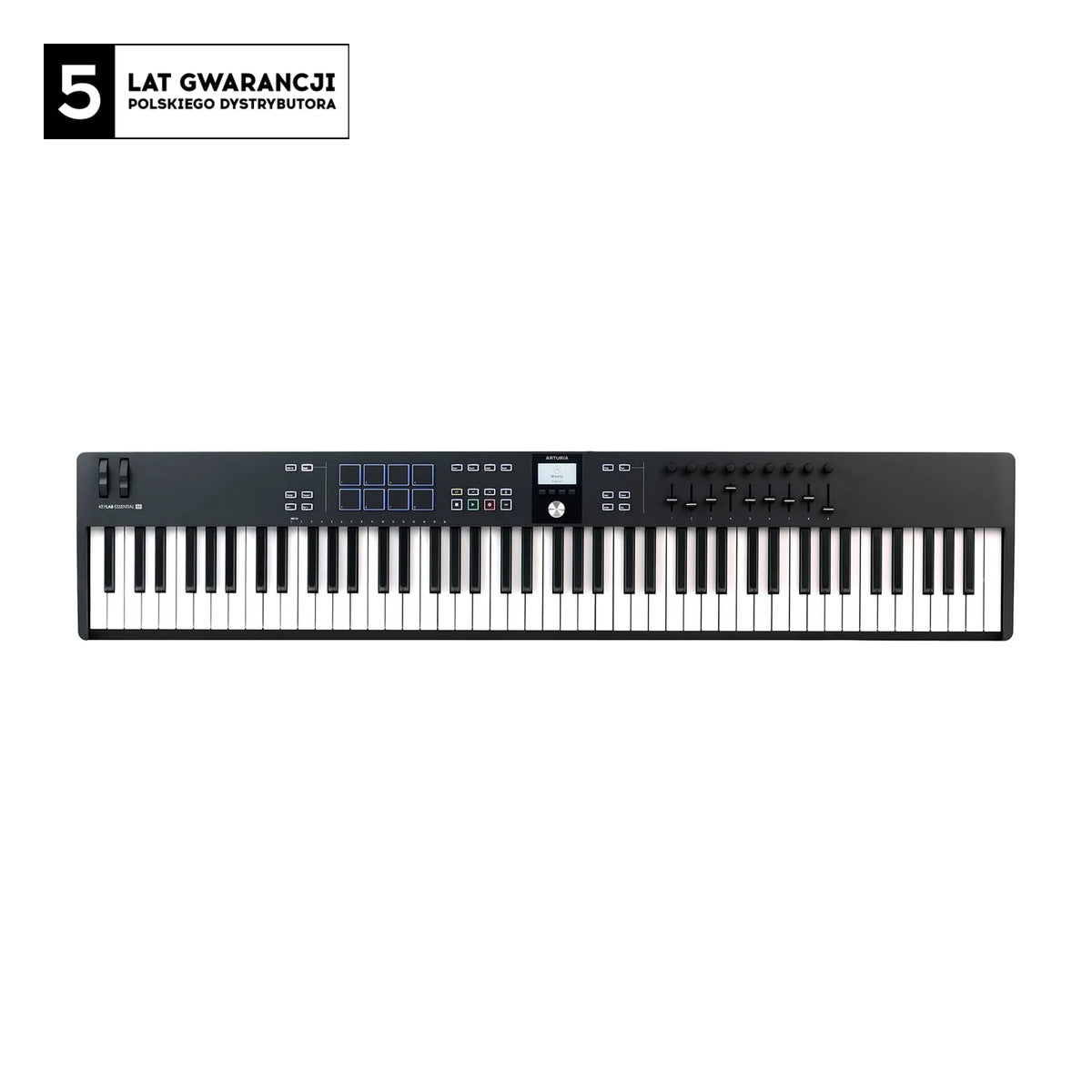 Arturia KeyLab Essential 88 mk3 Schwarz