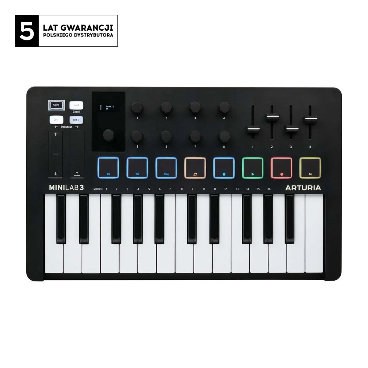 Arturia MiniLab 3 Noir