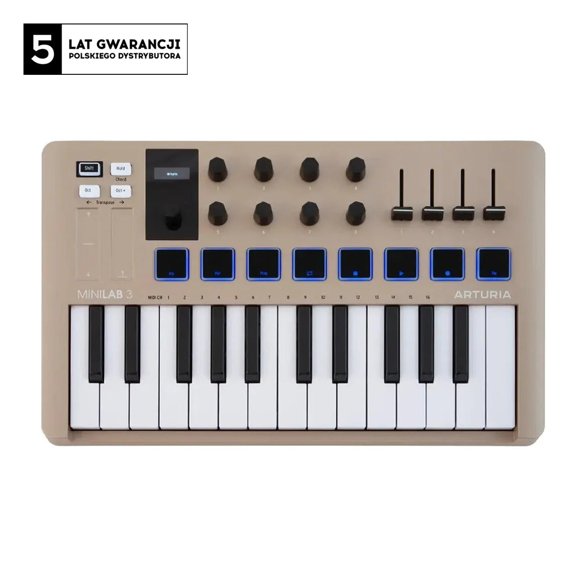 ARTURIA MiniLab 3 Champagne