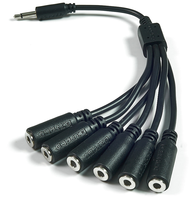 Befaco Squid Cable Mult - 6 Way - Black x2 units