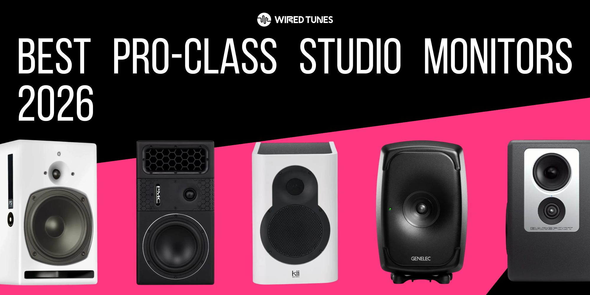 Studio Monitors – Active & Passive | WiredTunes
