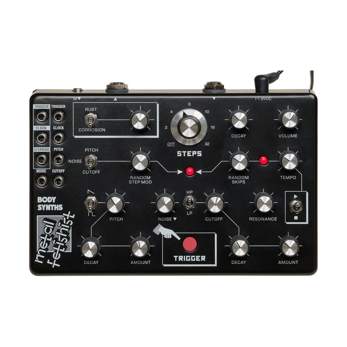 Body Synths Metal Fetishist Black