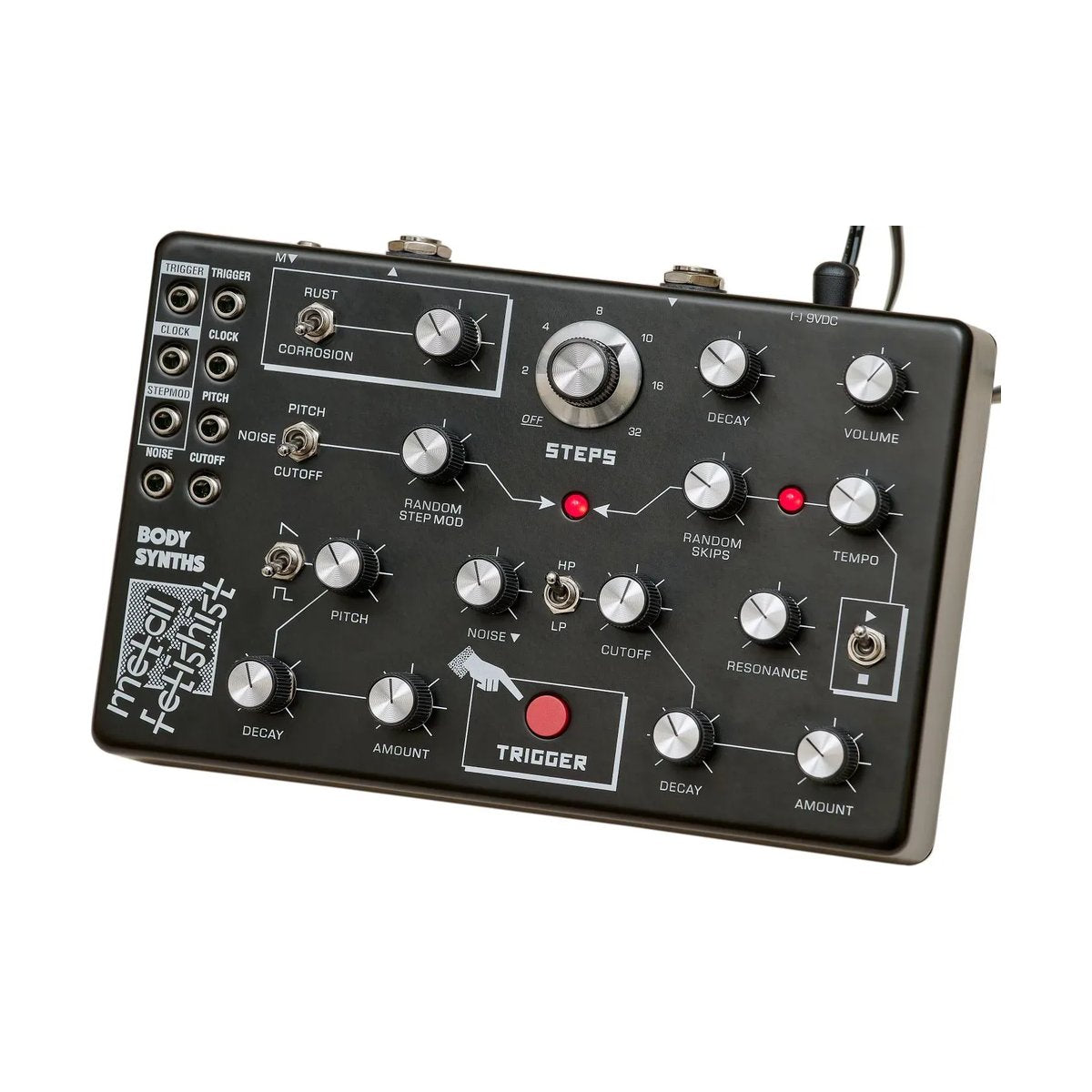 Body Synths Metal Fetishist Black