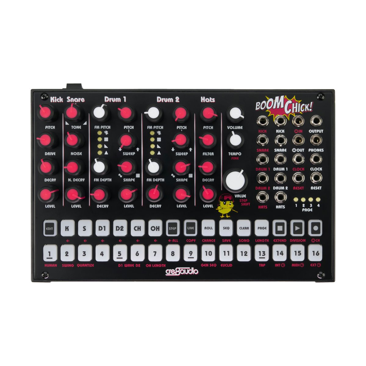 Cre8audio Boom Chick - Drum Synthesizer