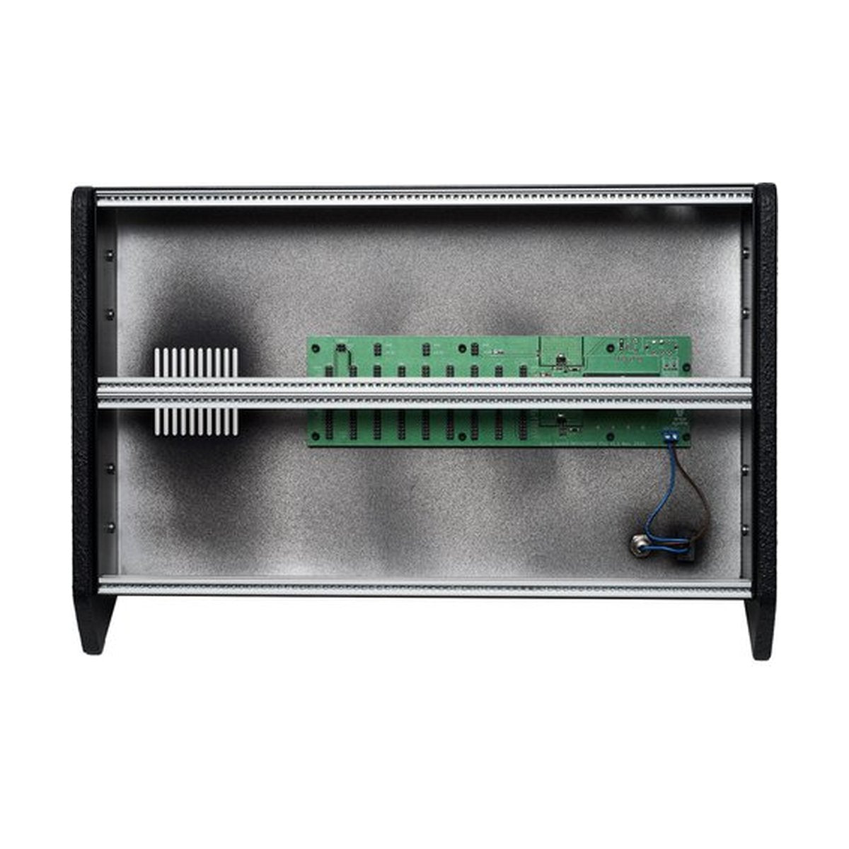Erica Synths 2 x 84HP skiff case with integrated PSU horizontal side panels (EU plug)