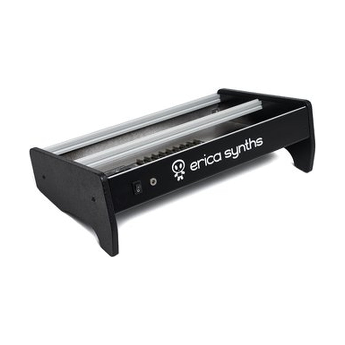Erica Synths 2 x 84HP skiff case with integrated PSU horizontal side panels (EU plug)