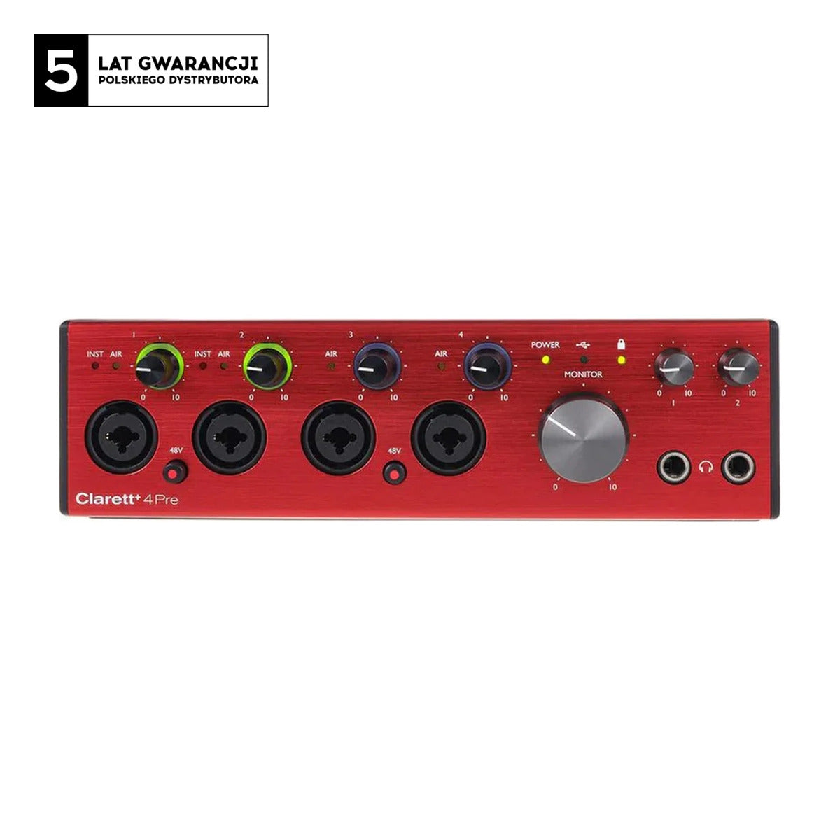 Focusrite Clarett+ 4Pre