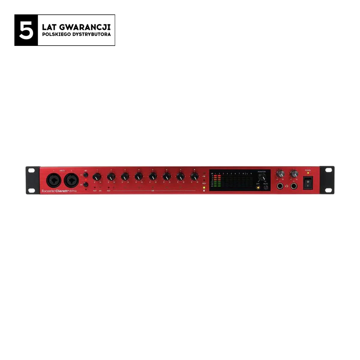 Focusrite Pro Clarett+ 8Pré USB