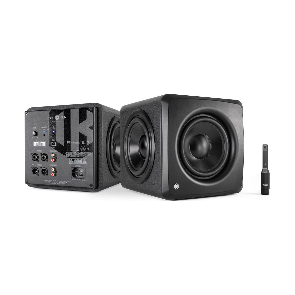 iK multimedia iLoud Sub 年度末特価！ IK Multimedia iLoud Sub — Compact Studio Subwoofer with ARC X