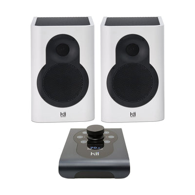 Kii SEVEN System FineTouch White 3-way DSP-Controlled Active Monitor System (Pair)