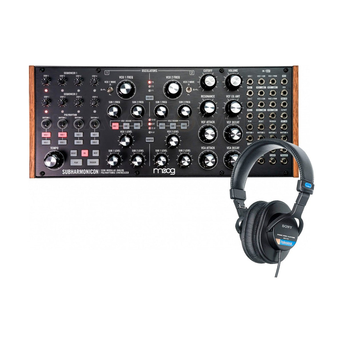 Moog Subharmonicon + Sony MDR-7506