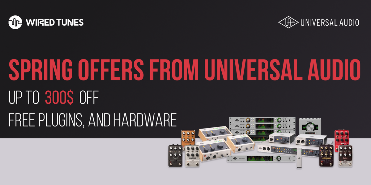 Spring Audio Download Universal Audio Spring Promo: Save on Apollo X, Volt & UAFX