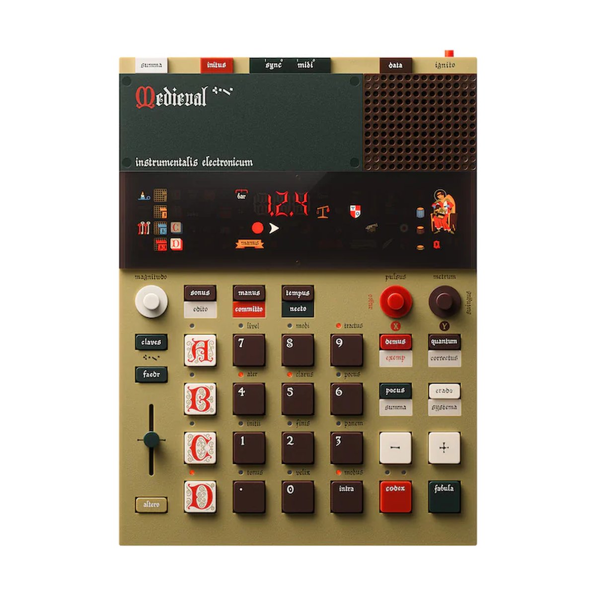 Teenage Engineering EP-1320 medieval