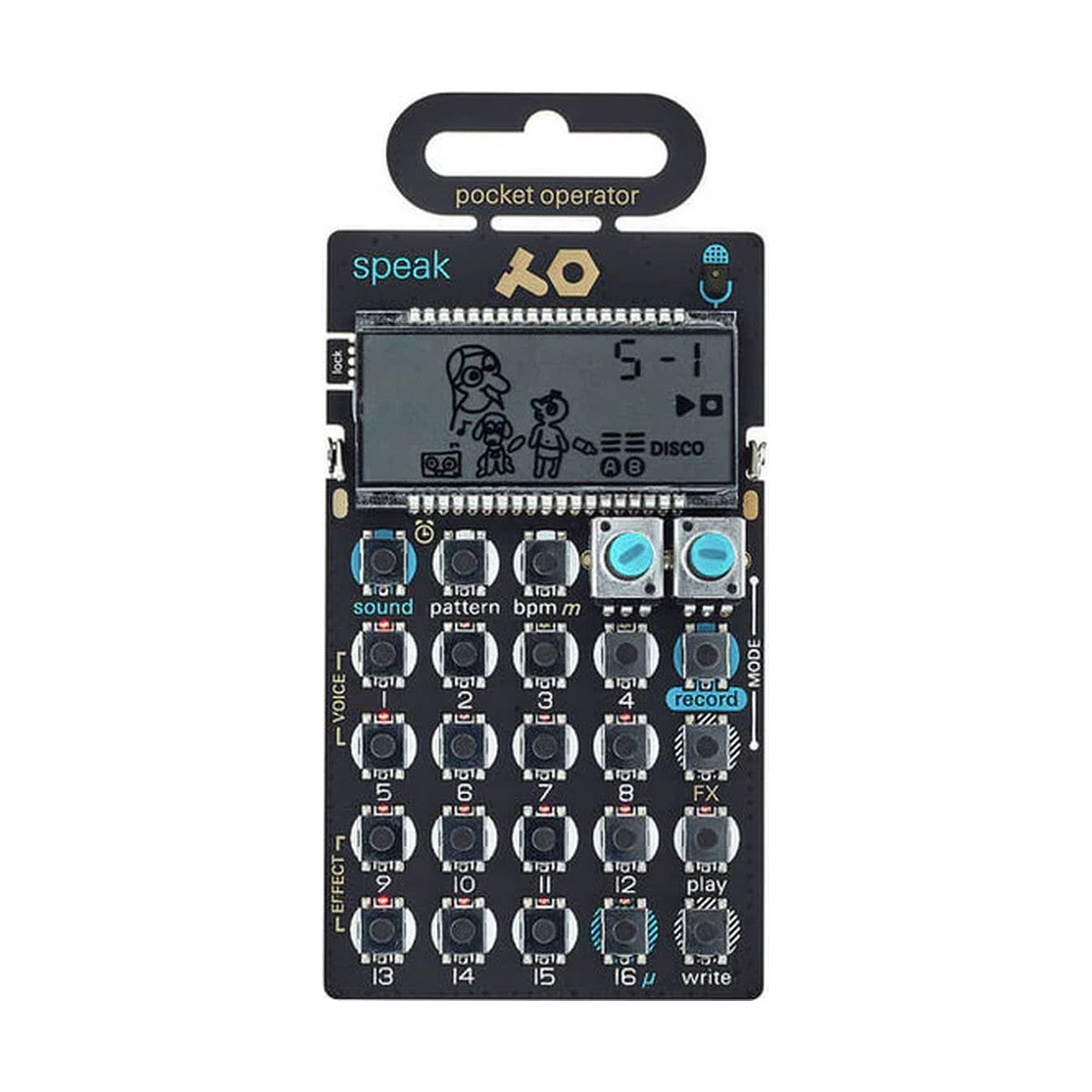 Teenage Engineering PO-35 spricht