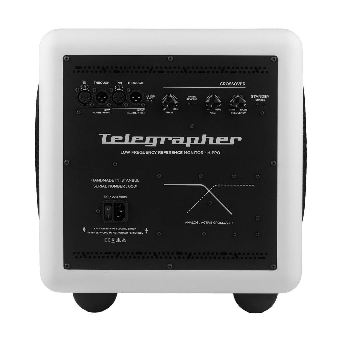 Telegrapher Hippo - 10 inch Active Subwoofer