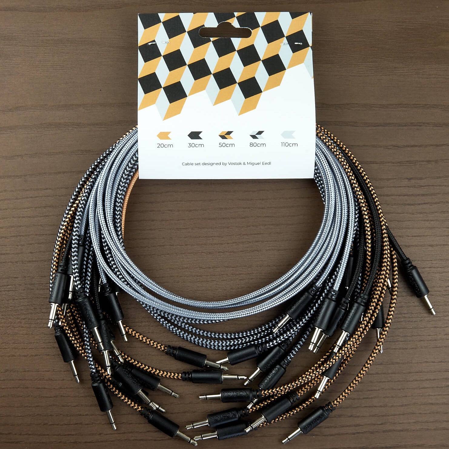 Vostok Instruments Copper & Silver Patch Cable Set