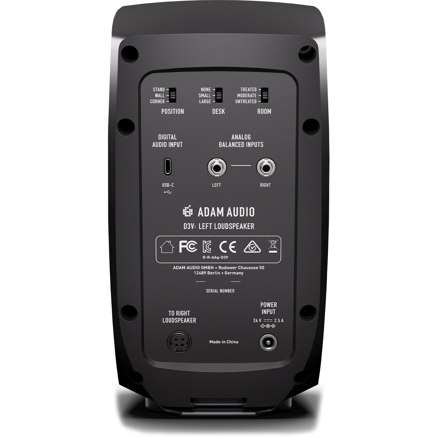 ADAM Audio D3V Black