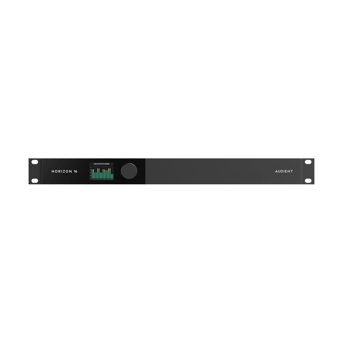 Audient Horizon 16 – Thunderbolt 3 audio interface, front view