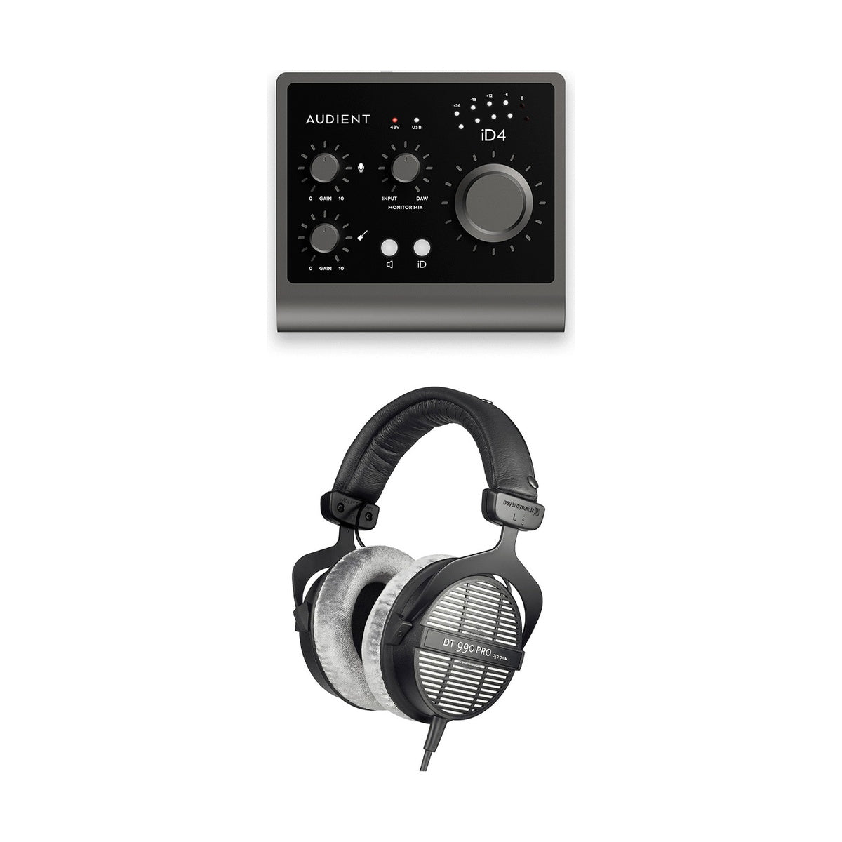 Audient iD4 MKII + Beyerdynamic DT 990 Pro 250 Ohm