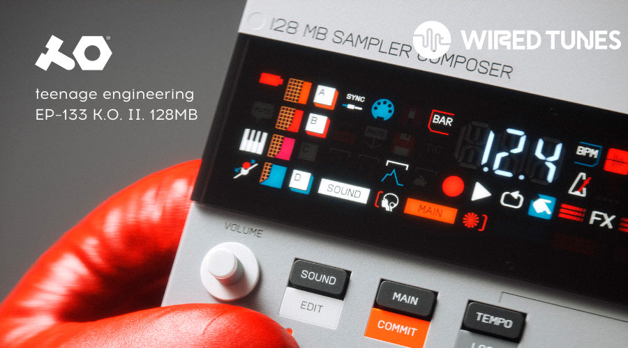 Teenage Engineering K.O. II 128MB. More Samples, More Beats!
