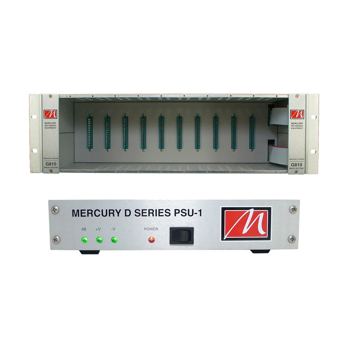 Mercury G810 Rack System-II – 10-Slot 500 Series Rack