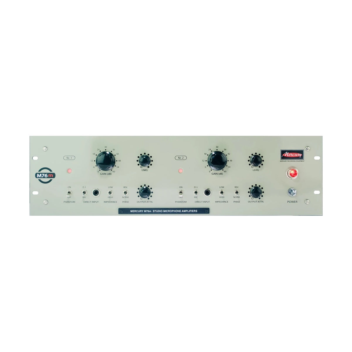 Mercury M76m MKIV – Two-Channel V76 Tube Preamp