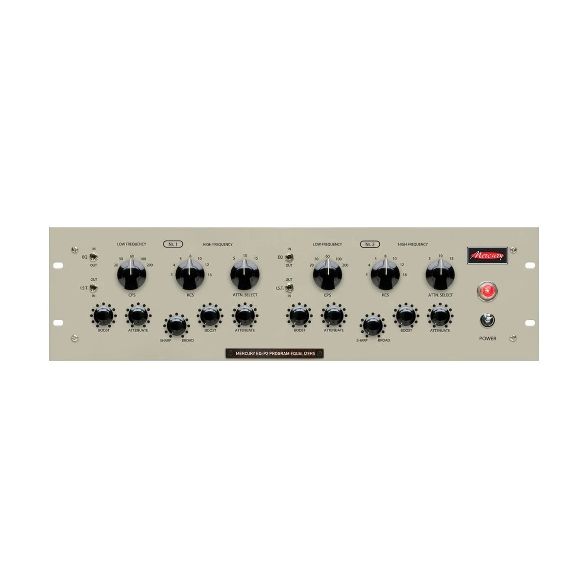 Mercury EQP2 MKII – Dual Tube Pultec Equalizer