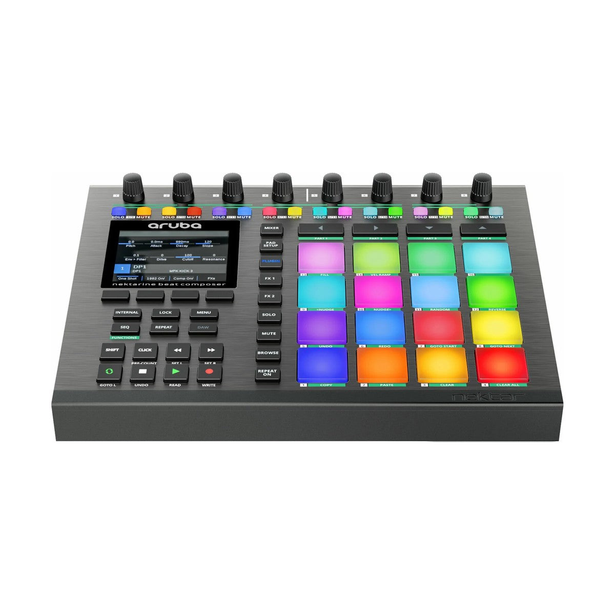 Nektar Aruba – Pad Controller with 16 RGB Pads, view 2