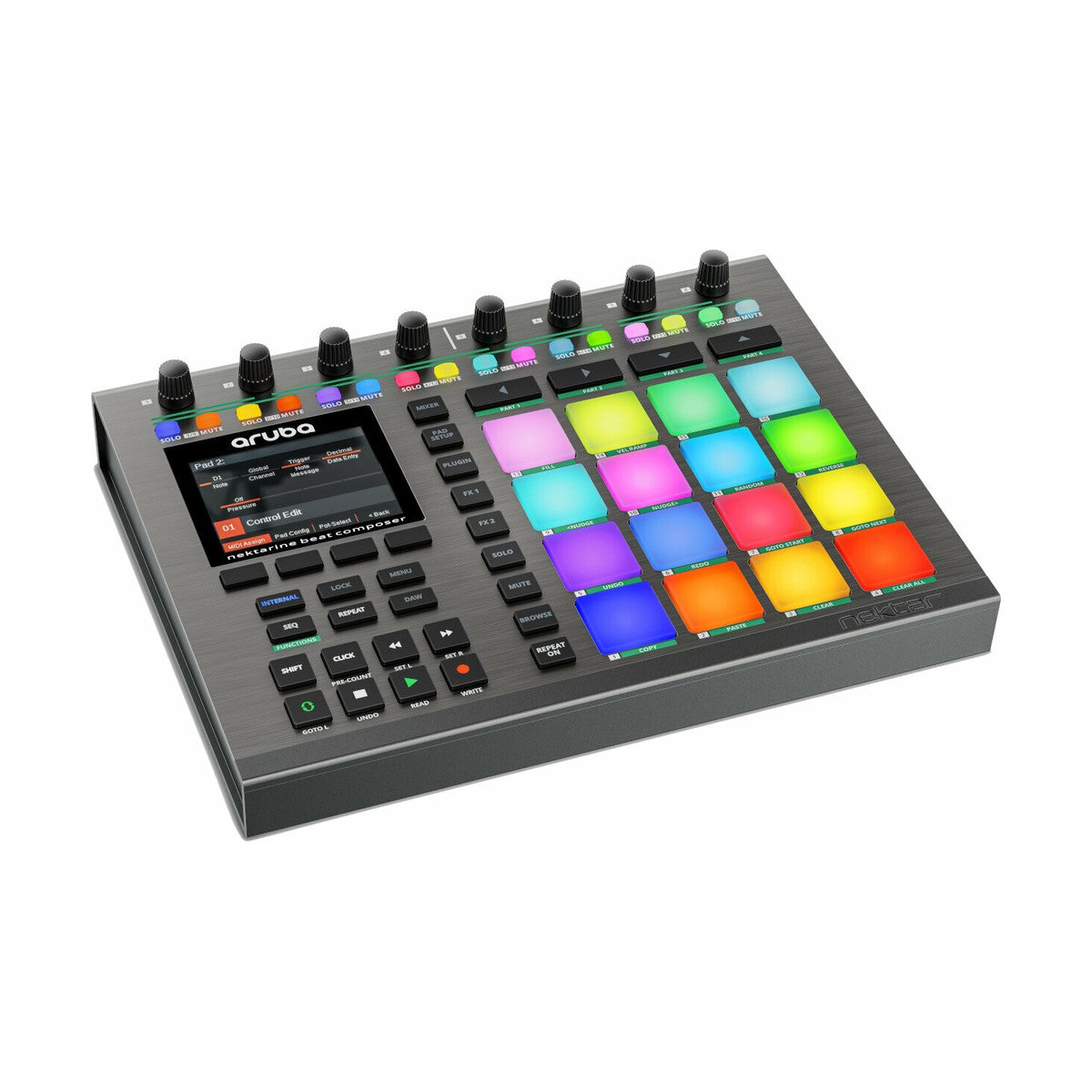 Nektar Aruba – Pad Controller with 16 RGB Pads, view 3