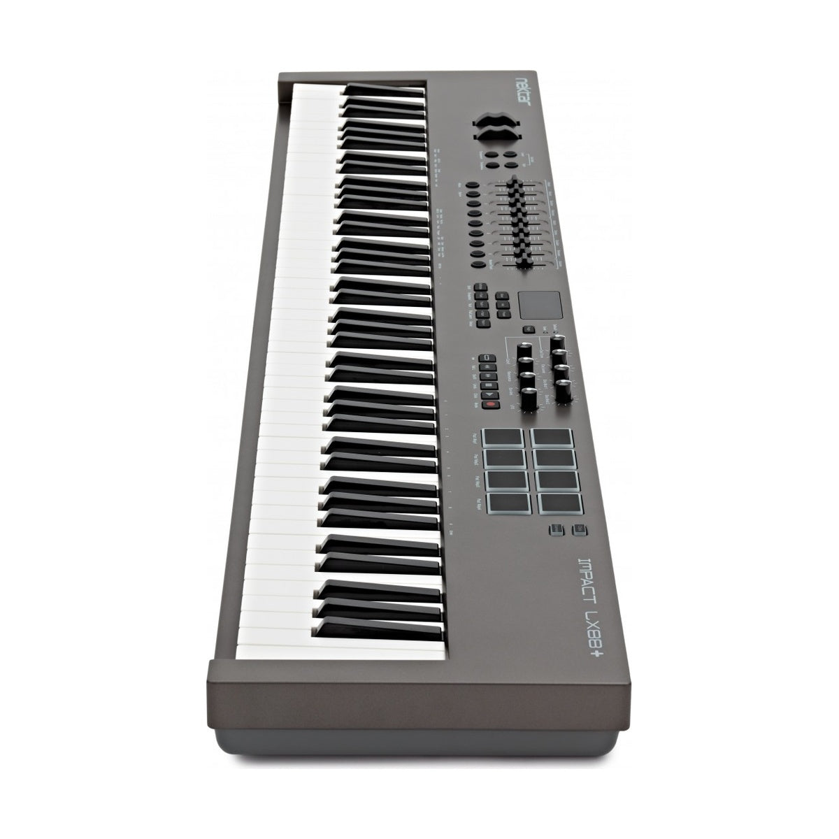Nektar Impact LX88+ – 88-Key Semi-Weighted MIDI, view 3