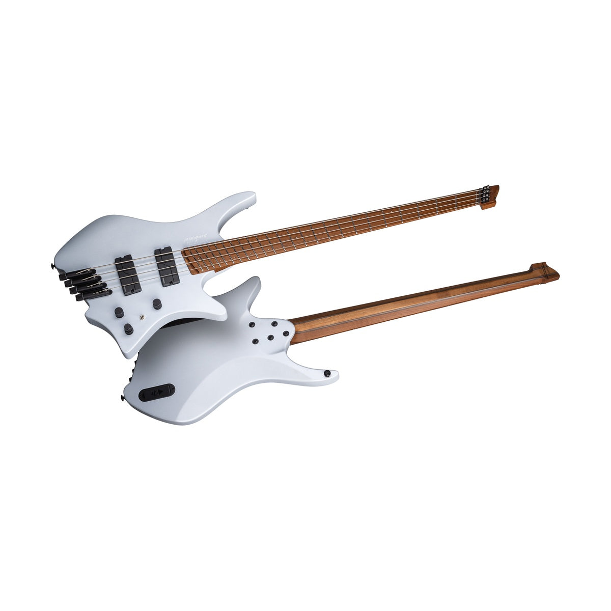 Strandberg Boden Bass Standard 4 Blue Aura Metallic – headless 4-string bass guitar, view 11