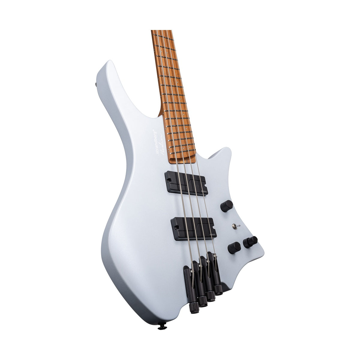 Strandberg Boden Bass Standard 4 Blue Aura Metallic – headless 4-string bass guitar, view 3
