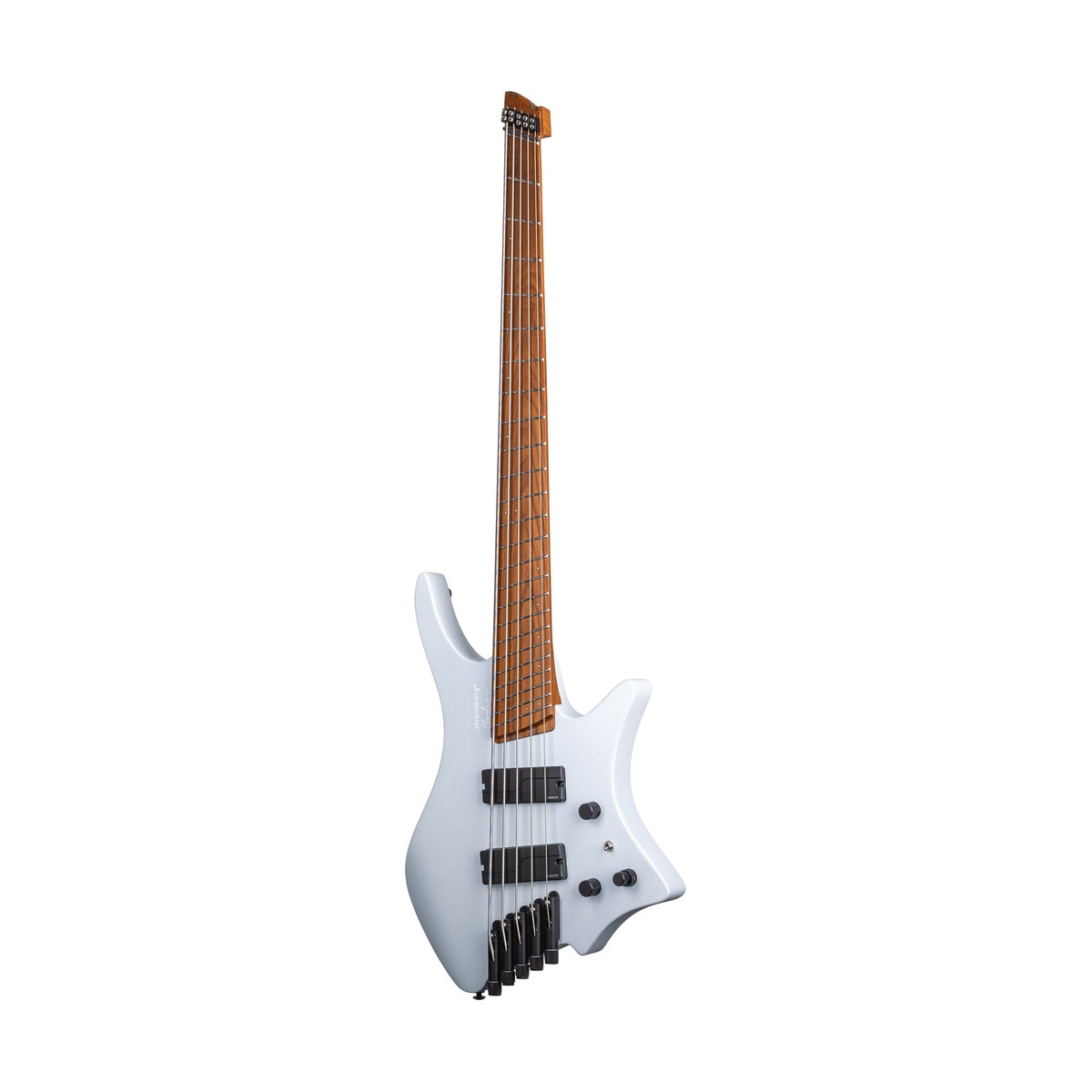 Strandberg Boden Bass Standard 5 Blue Aura Metallic – headless 5-string bass guitar, view 5