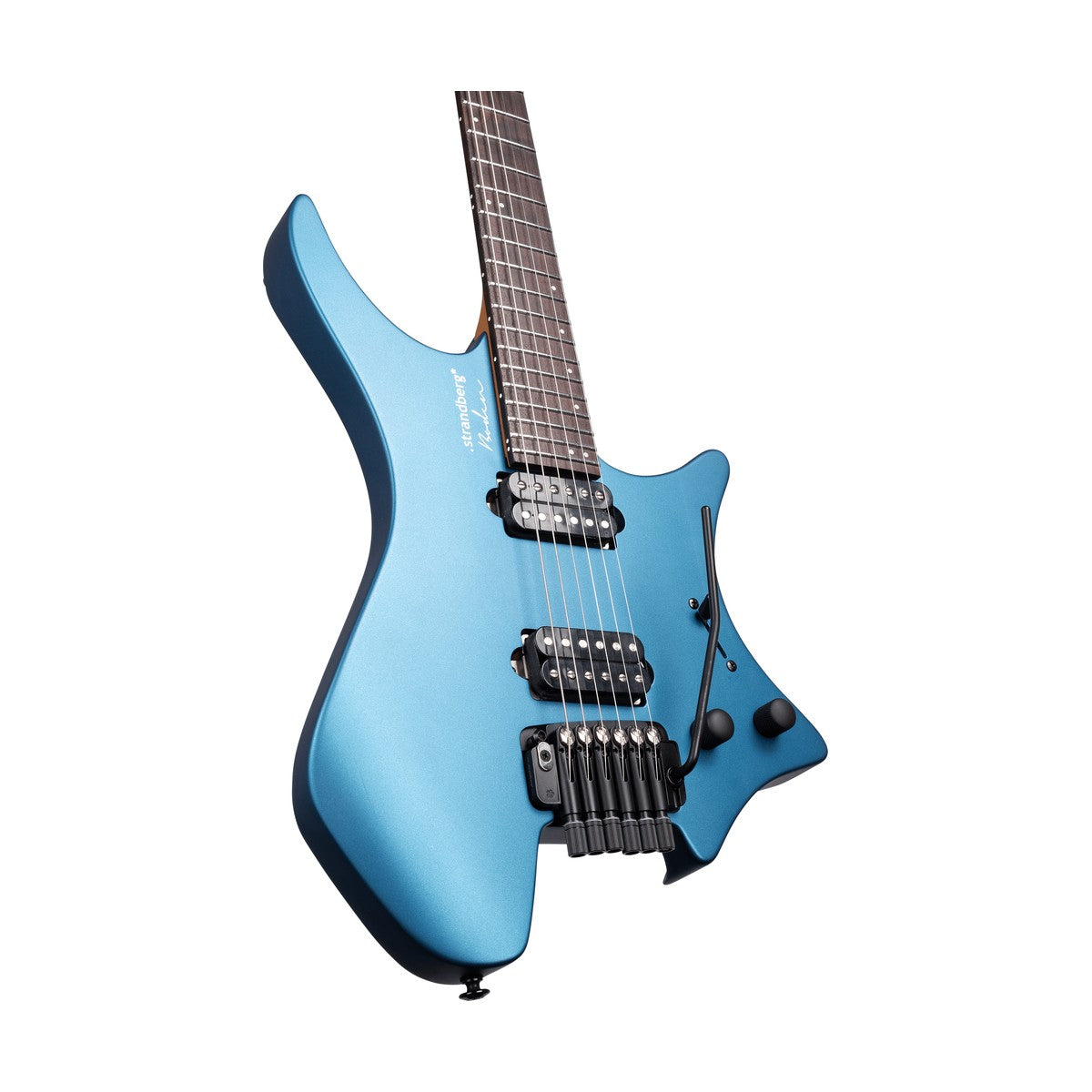 Strandberg Boden Essential 6 Tremolo Whale Blue – headless electric guitar, view 9